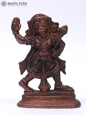 Lord Hanuman Copper Statues