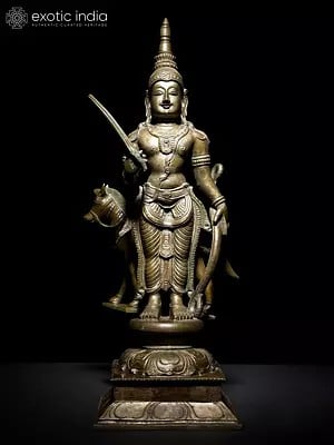 15" Kalki Avatar of Lord Vishnu | Bronze Statue