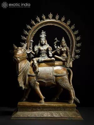 24" Pradosha Moorthy | Bronze Statue