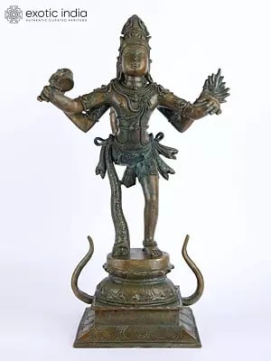 16" Shiva Tandava | Bronze Statue
