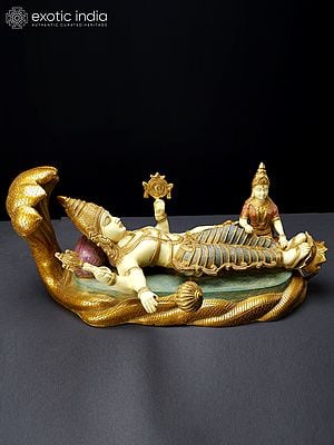 Lord Vishnu Brass Statues