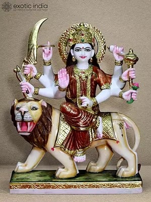 24" Durga Maa Statue - Protects From Evil Powers