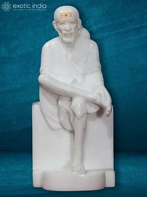 11" Handcrafted Sai Statue For Meditation | Figutine For Temple
