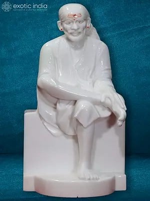 30" Attractive Statue Of Saint Sai For Temple Decor