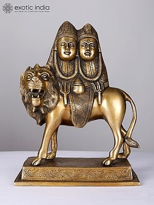 12" Chamunda Devi | Brass Statue