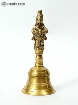 5" Hanuman Ghanti/Bell in Brass