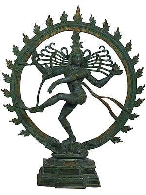 25" Nataraja In Brass | Handmade | Made In India