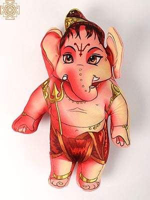 7" Lord Ganesha Soft Toy