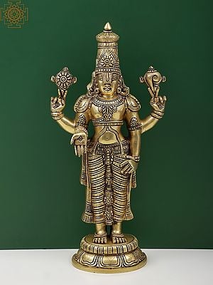 18" Brass Lord Venkateshvara
