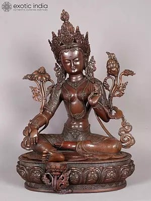 20" Goddess Green Tara from Nepal