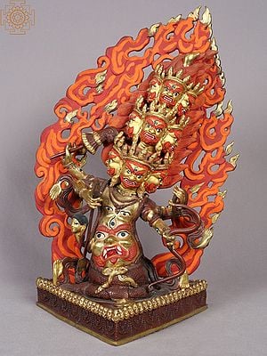 Tibetan Buddhist God Rahula from Nepal