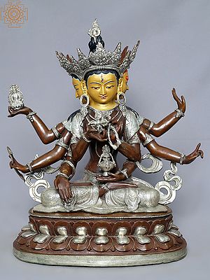 19" Dakini Namgyalma Copper Statue from Nepal