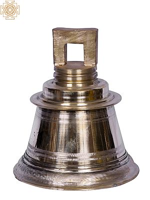 9" Brass Temple Hanging Bell