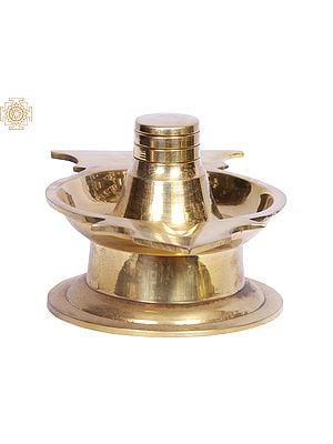 5" Brass Unique Pooja Diya