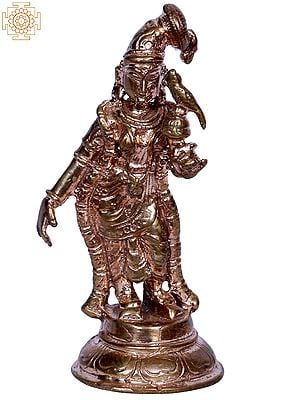 3" Bronze Goddess Andal
