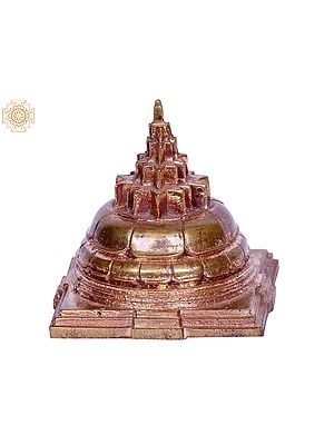 2" Bronze Shri Yantra (Maha Meru)