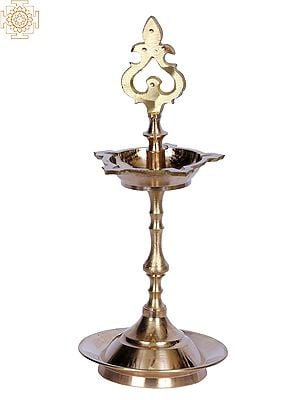 9" Brass Ritual Lamp