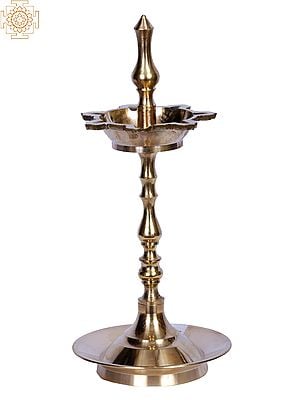 10" Brass Seven Wicks Ritual Lamp