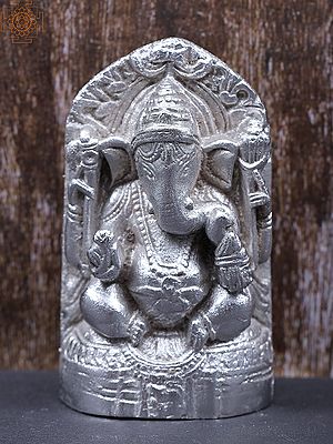 3" Small Mercury Lord Ganesha