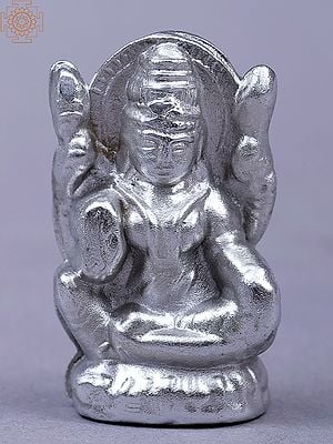 Tiny Goddess Lakshmi Made of Mercury