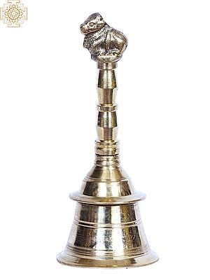 5" Brass Pooja Nandi Bell