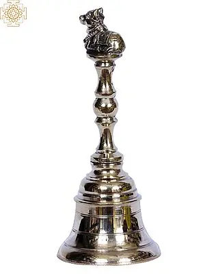 6" Brass Ritual Nandi Bell
