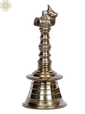 Brass Nandi Handheld Bell