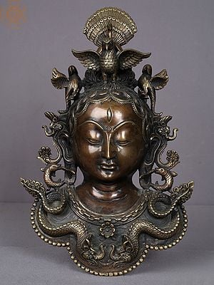 15" Goddess Tara Mask From Nepal