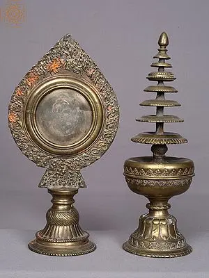 12" Jwala Nhaykan & Sinamu (Pooja Set) from Nepal
