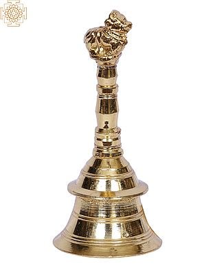 4" Small Brass Nandi Handheld Bell