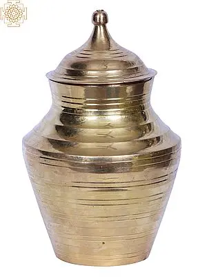 7" Brass Kumba Deepam
