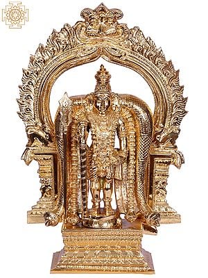 17" Bronze Swamimalai Murugan (Karttikeya)