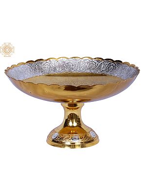 11" Brass Fancy Bowl