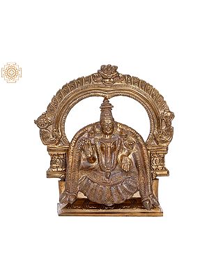7" Goddess Padmavati | Handmade | Madhuchista Vidhana (Lost-Wax) | Panchaloha Bronze from Swamimalai