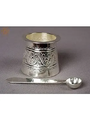 2" Small Silver Panch Patra