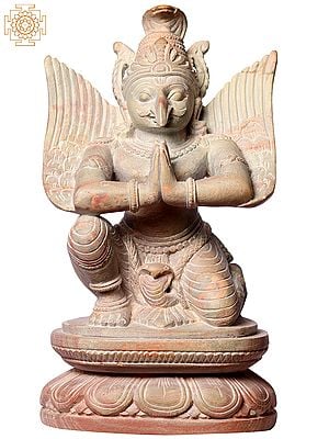 6" Lord Garuda in Namaskar Mudra
