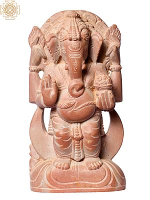 4" Small Standing Lord Ganapati