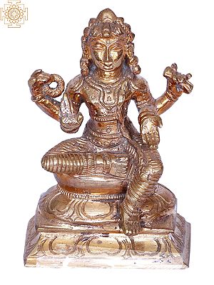 3" Goddess Balambika | Madhuchista Vidhana (Lost-Wax) | Panchaloha Bronze from Swamimalai