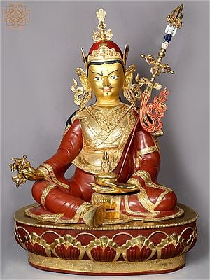 43" Large Guru Padmasambhava From Nepal