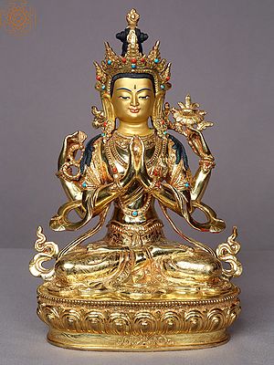 13" Chenrezig (Avalokiteshvara) From Nepal