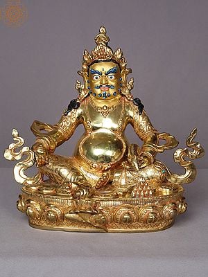 12" Lord Kubera Statue (God of Wealth)
