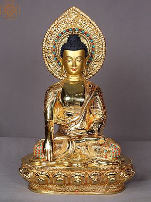 16" Lord Shakyamuni Buddha Statue From Nepal