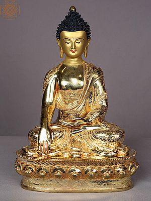 14" Shakyamuni Buddha Statue From Nepal