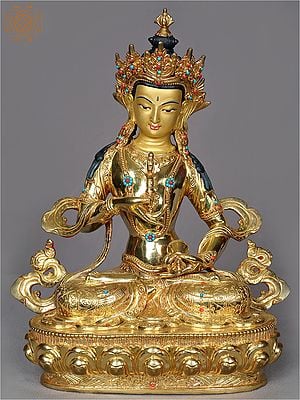 13" Buddhist Deity Vajrasattva From Nepal