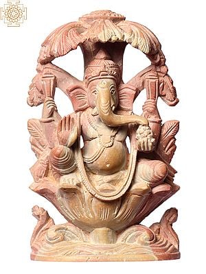 4" Small Chaturbhuja Lord Ganesha