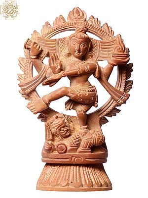 4" Small Hindu God Dancing Shiva Nataraja