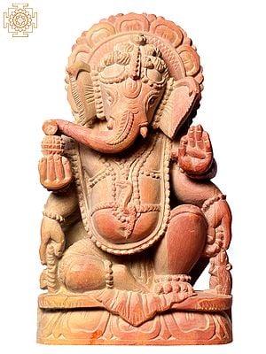 4" Small Hindu God Shri Ganesha Seated