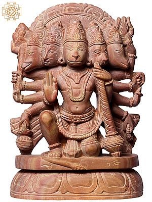8" God Of Strength Panchamukhi Hanuman