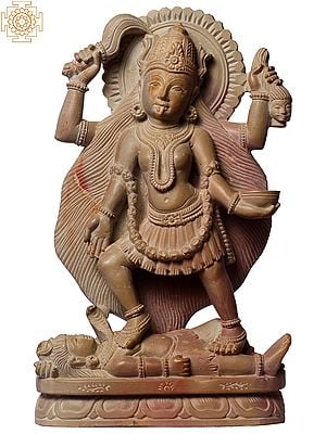 8" Four Armed Goddess Kali