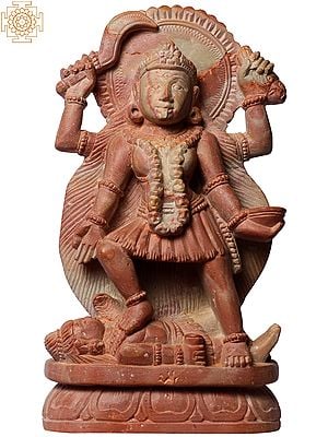 8" Four Armed Hindu Goddess Kali